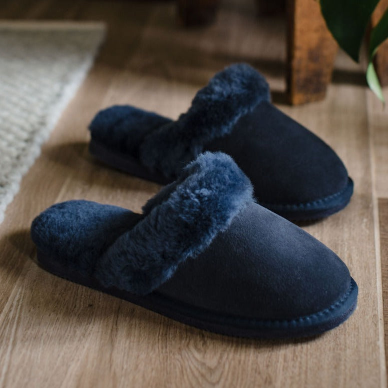 womens sheepskin slippers