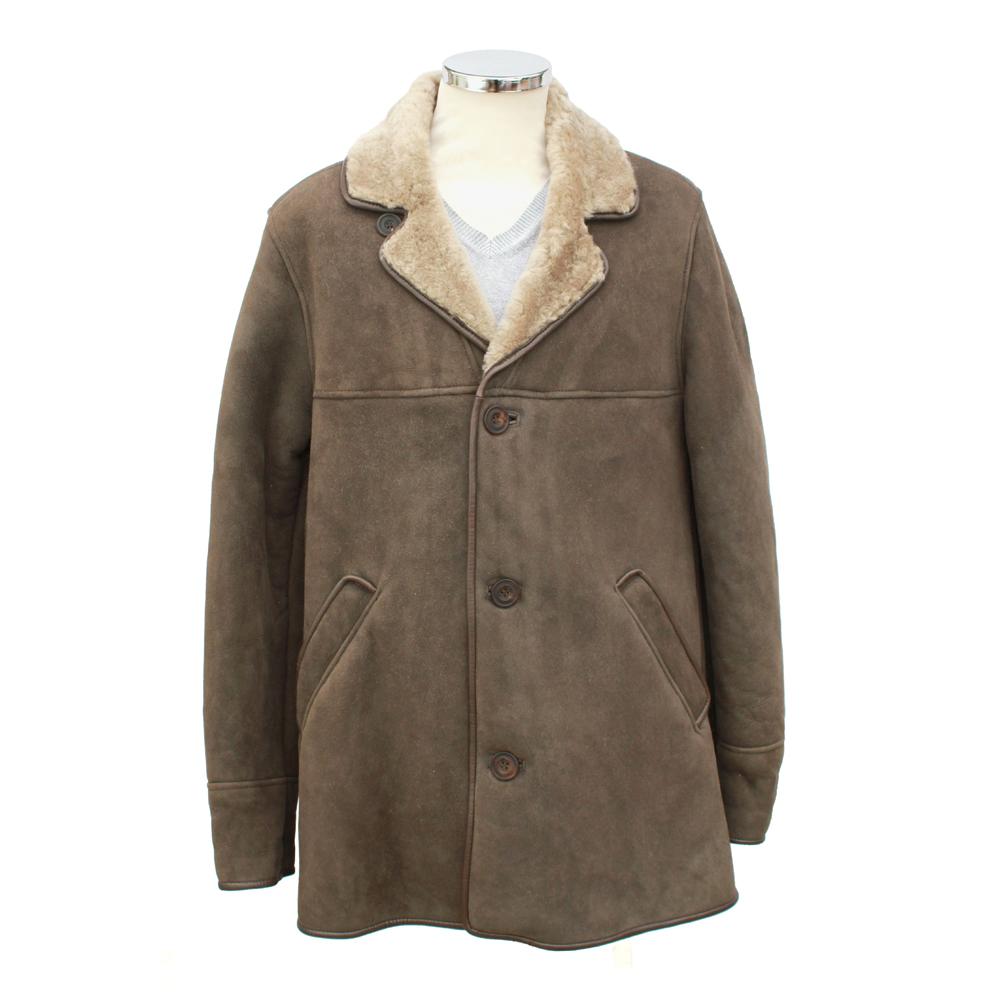 Sheepskin lined clearance coat mens