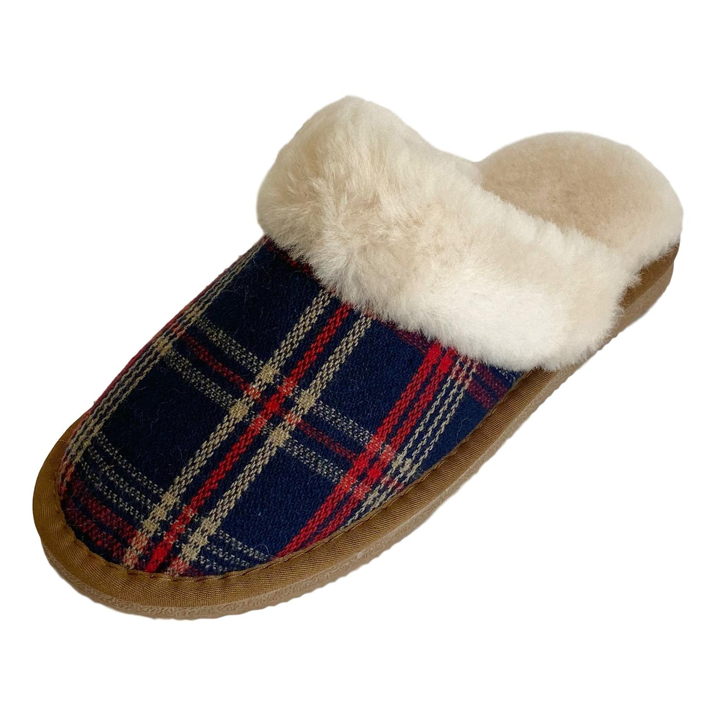 Ascot pendleton top plaid slipper