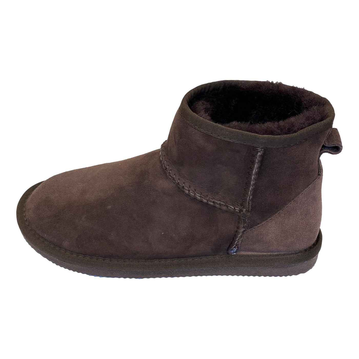 Deluxe Ladies 'Megan' Sheepskin Ankle Boots - Chocolate – Sheepskin World