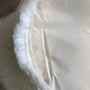 Adult Sheepskin Bean Bag | Icelandic | Natural Shorn