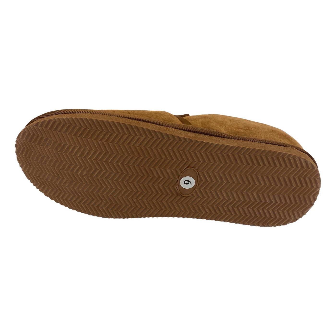 Deluxe Mens 'Sam' Sheepskin Slippers with Hard Sole