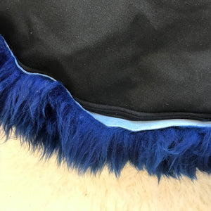Adult Sheepskin Bean Bag | Swedish | Navy Blue