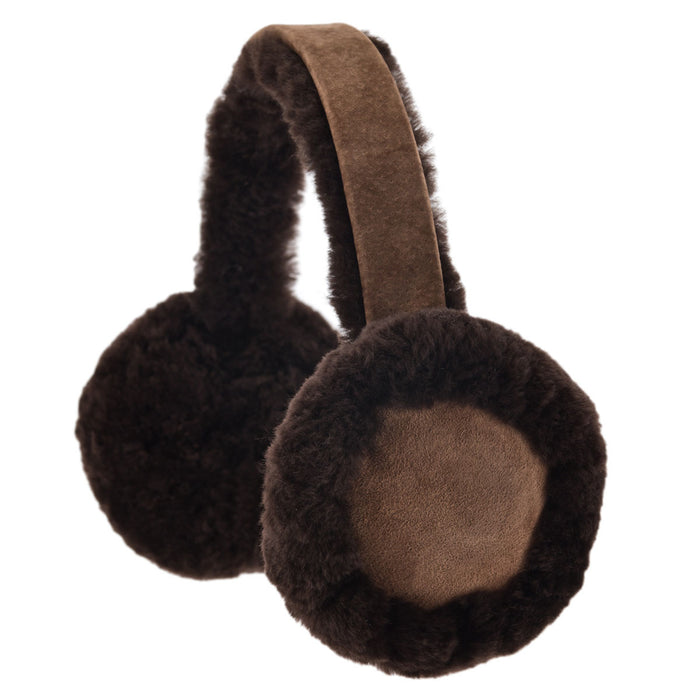 Brown Colour Sheepskin Earmuffs