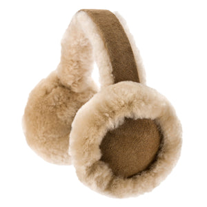 Chestnut Colour Sheepskin Earmuffs