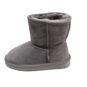 Children's Sheepskin Boot - Grey