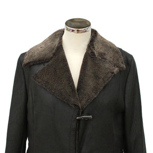 Ladies Annabel Long Leather Sheepskin Coat