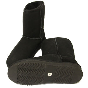Deluxe Ladies Jodie Sheepskin Boots - Black